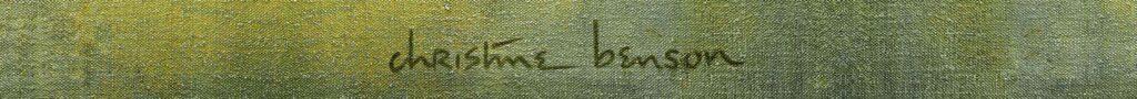 Christine Benson Signature