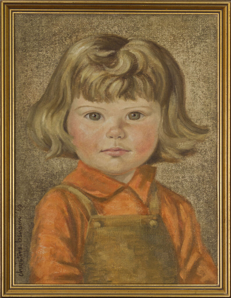Buzzy, a portrait of a small child