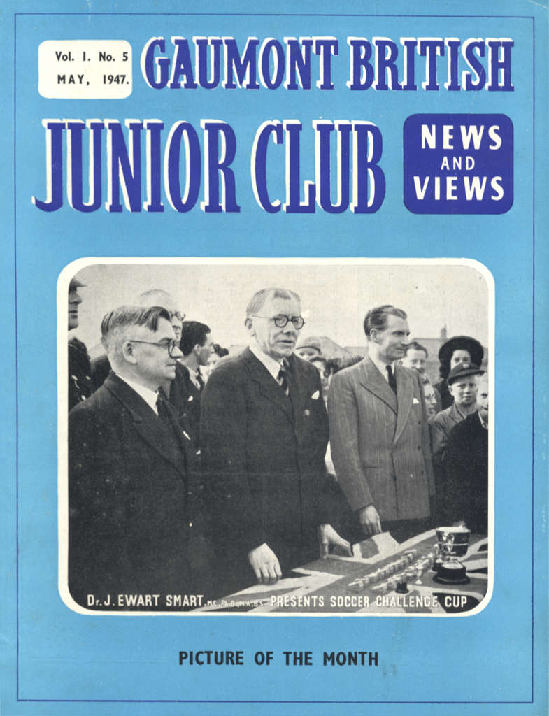 Gaumont British Junior Club Vol.1 No.5 1947-05 magazine cover