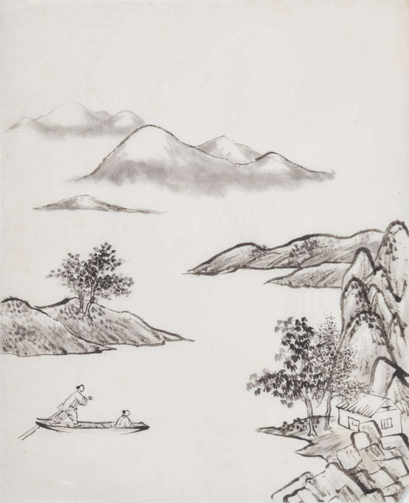 Sumi Practice #18, 1955