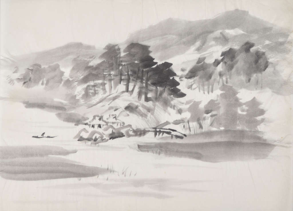 Early Sumi Practice #8 1955