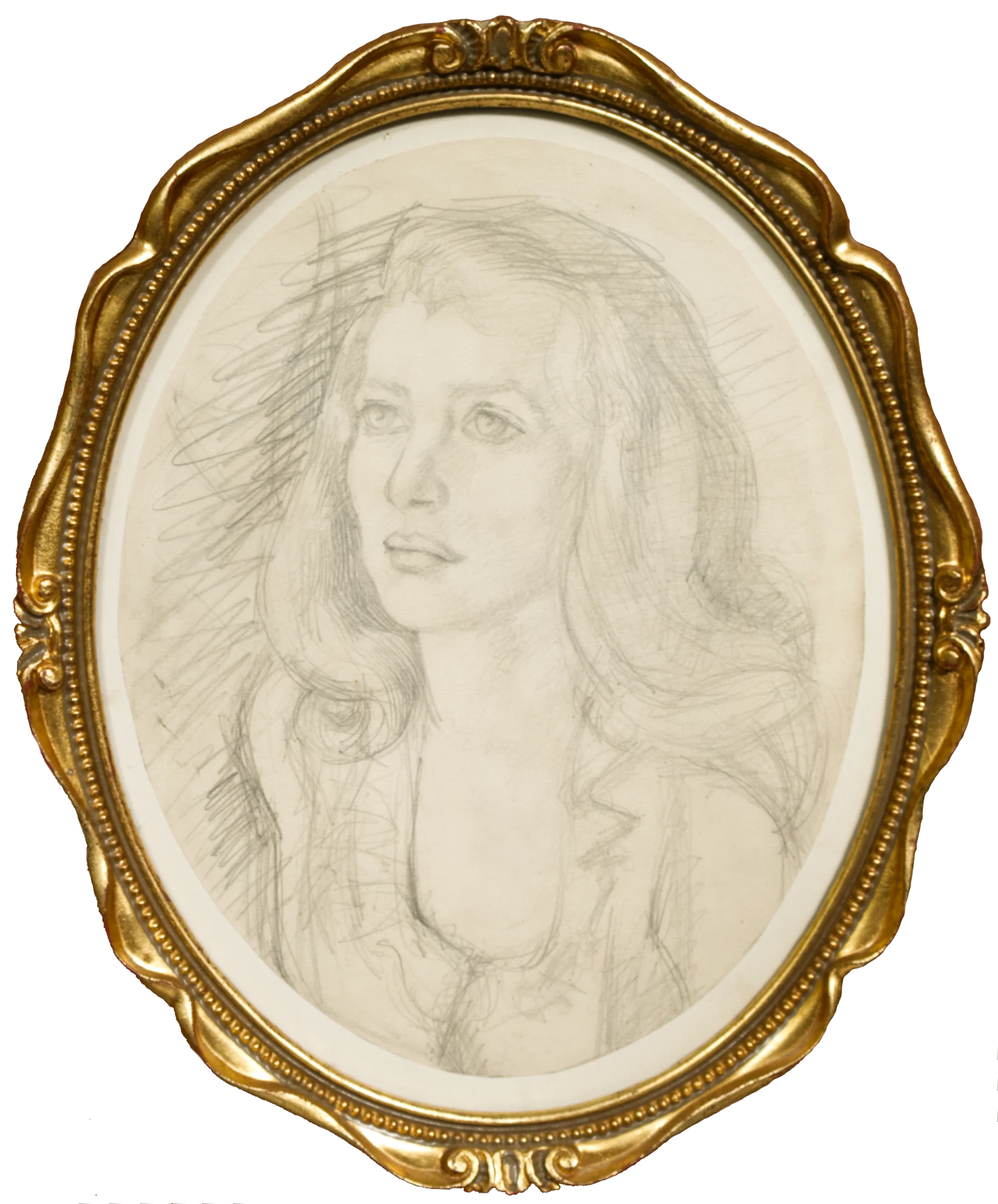 Katie White Drawing 1945