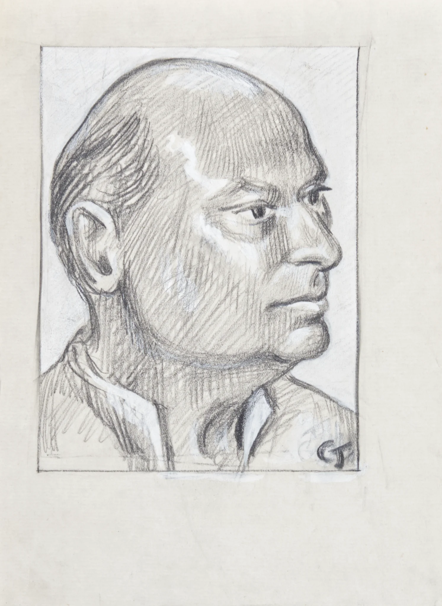 Pablo Picasso 1946 sketch for the London Evening Standard