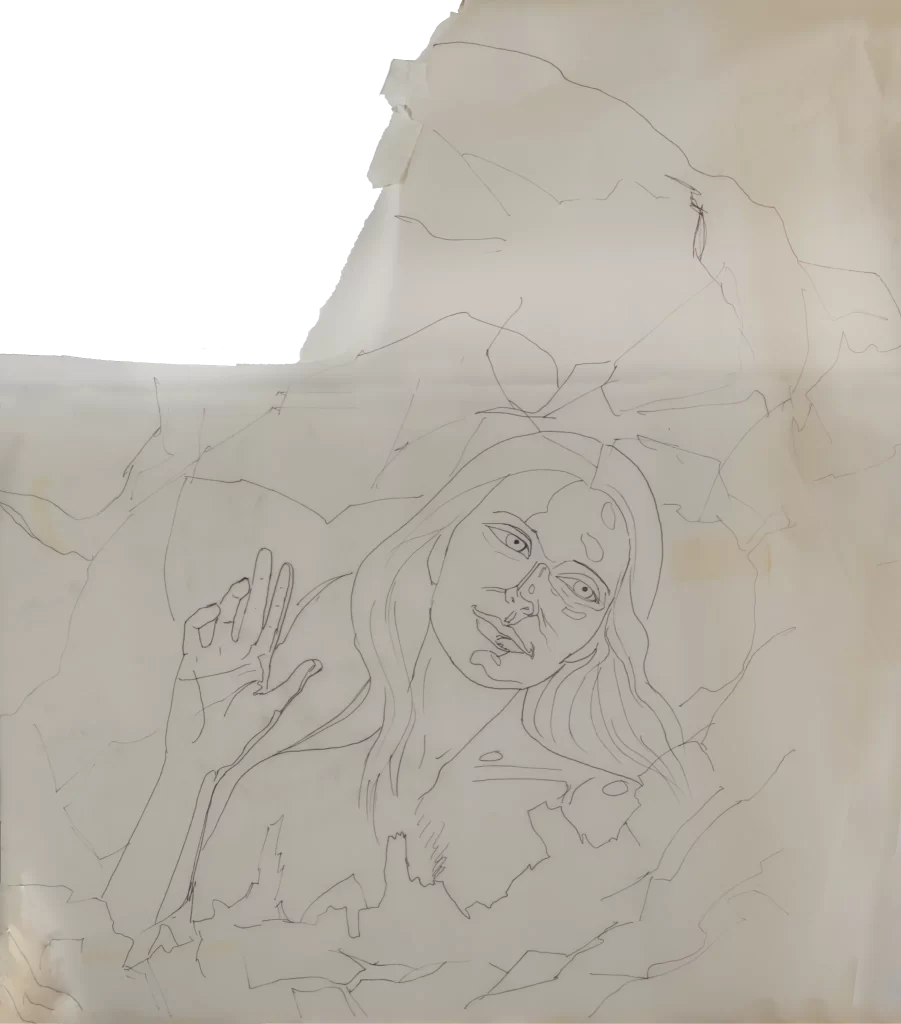 Planning sketch for Le Retour aux Sources