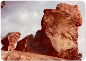 Photograph of the Lioness rock