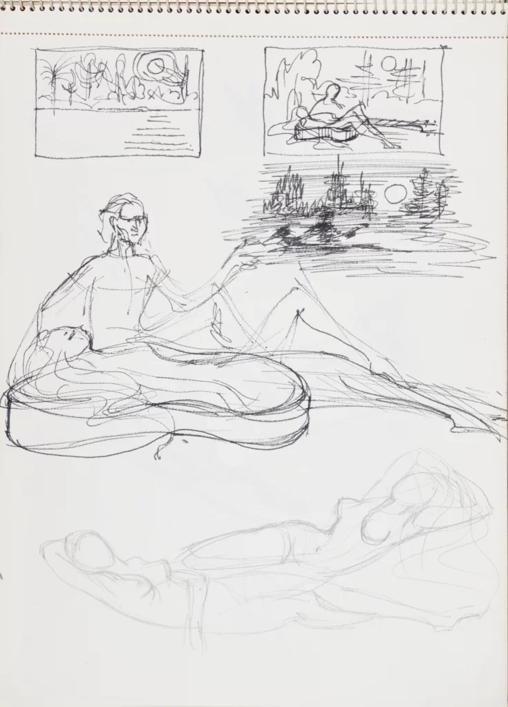 Serenade preliminary sketch