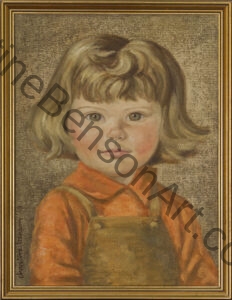 Buzzy, a portrait of a small child