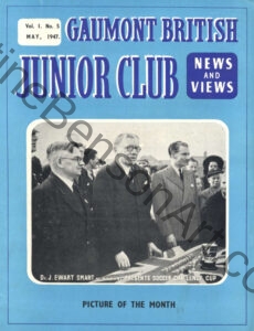 Gaumont British Junior Club Vol.1 No.5 1947-05 magazine cover