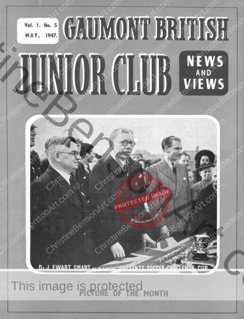 Gaumont British Junior Club Vol.1 No.5 1947-05 magazine cover