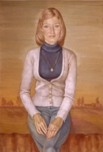 Portrait of young woman