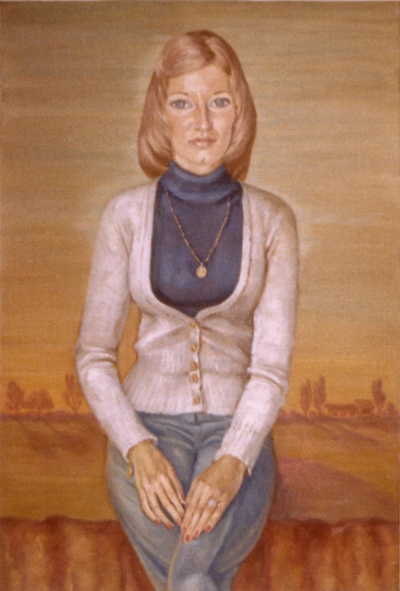 Portrait of young woman