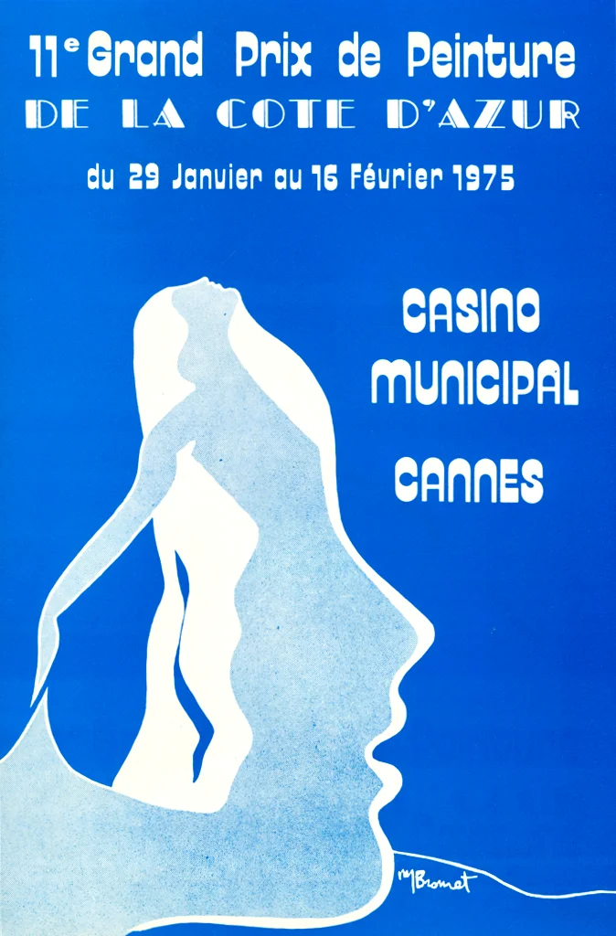 11th Grand Prix de Peinture de Cote d'Azur 1975 program cover