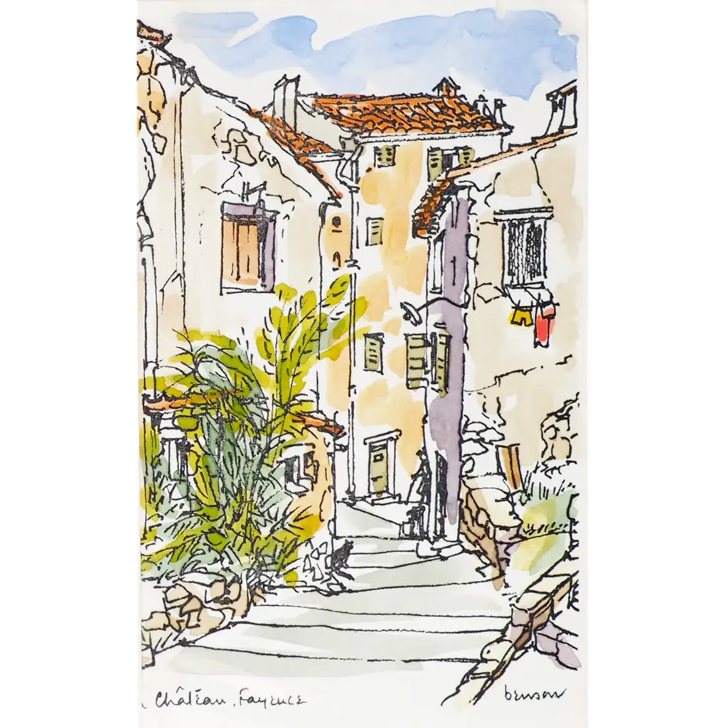 Rue du Chateau II- Fayence