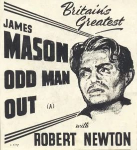 James Mason Odd Man Out movie Ad1947